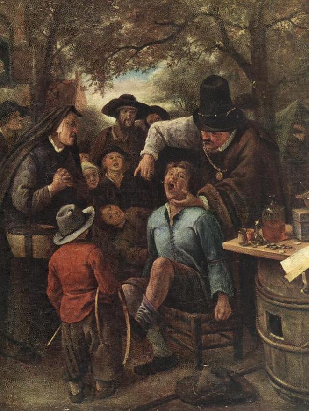 The Quackdoctor, Jan Steen